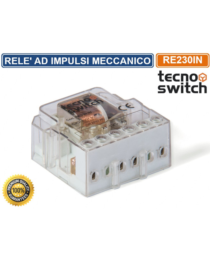 RELÈ AD IMPULSI 220V 1 SCAMBIO 10A 1NO