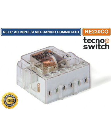 RELÈ AD IMPULSI 220V 2 SCAMBIO 10A 2NO