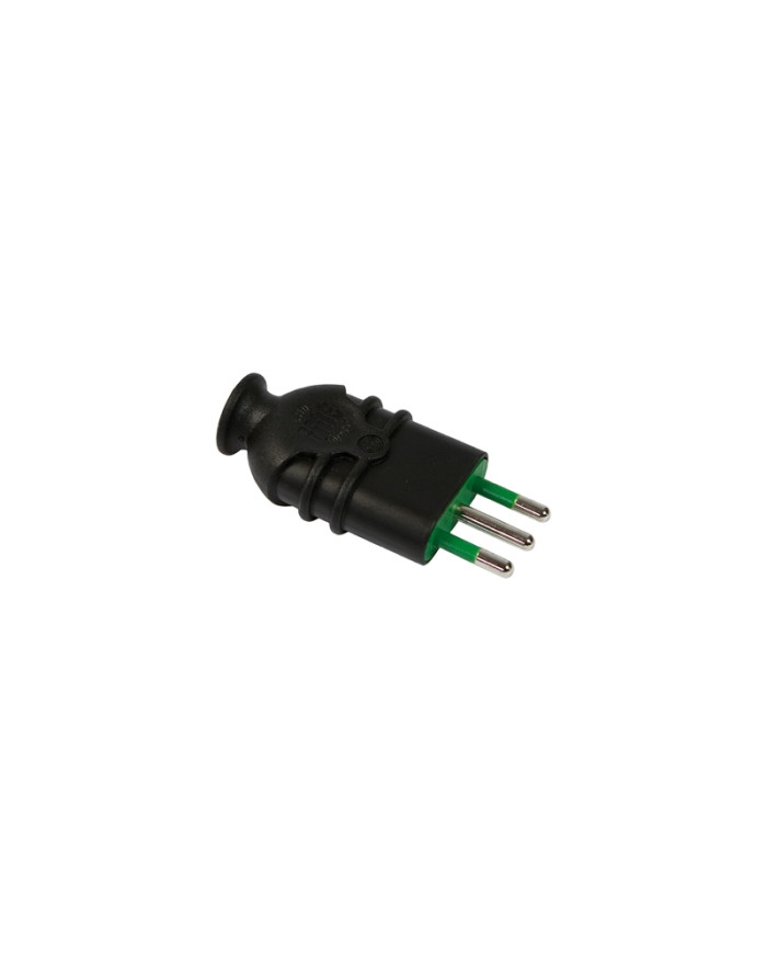 SPINA ELETTRICA 10A 2P+T NERA