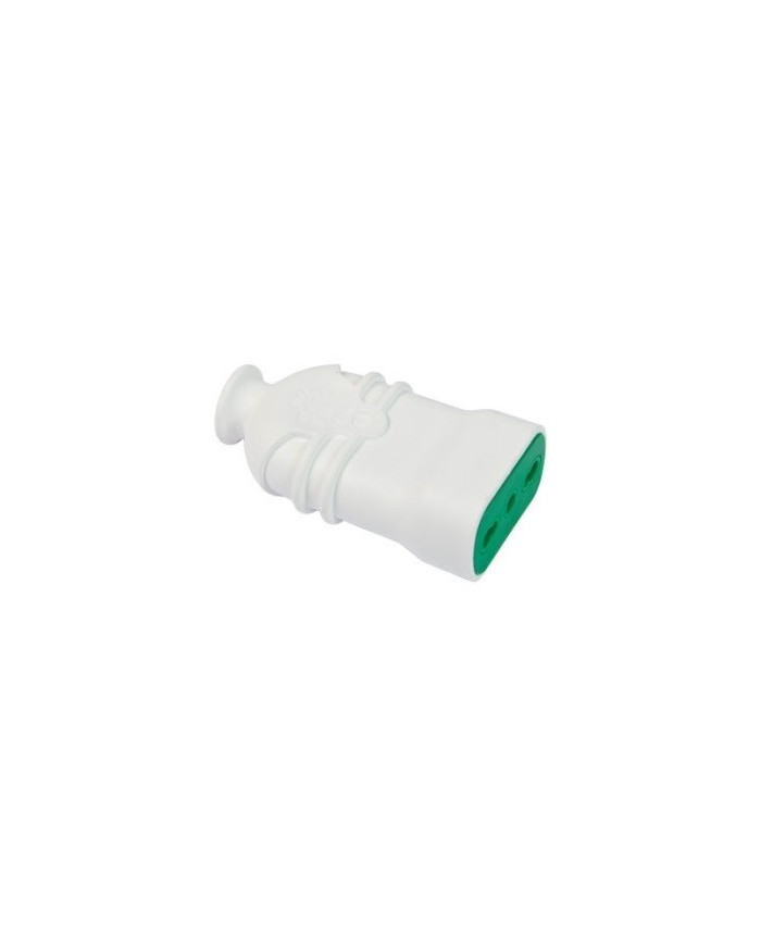 PRESA ELETTRICA 10/16A 2P+T BIANCO