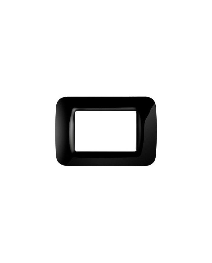 PLACCA 6 POSTI NERO GEWISS