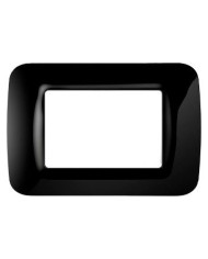 PLACCA 6 POSTI NERO GEWISS