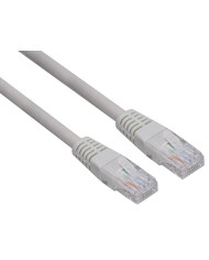 CAVO PATCH UTP CAT. 6 CON 2 SPINE RJ45 15MT GRIGIO