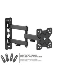 SUPPORTO PER TV LED 3 SNODI DA 10" A 42"