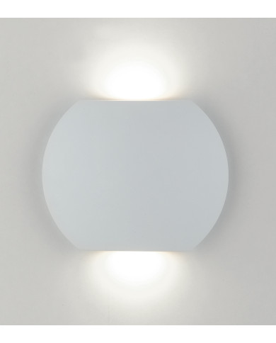 APPLIQUE LED DA PARETE BIANCO 2X3W 520LM CCT IP54