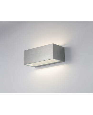 APPLIQUE LED DA PARETE NIKEL 18W CCT IP54 2150LM