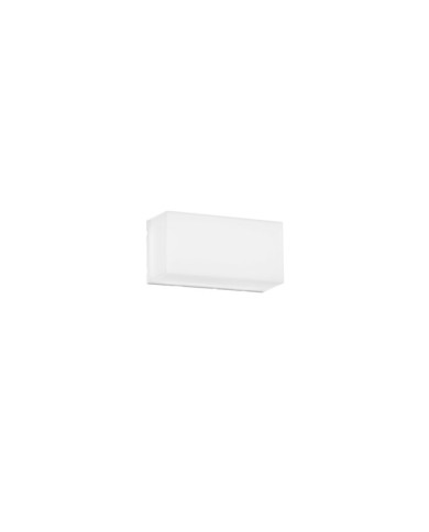 APPLIQUE A LED DA PARETE RETTANGOLARE BIANCO 8W