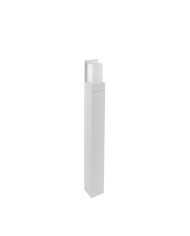 PALETTO A LED BIANCO IN ALLUMINIO 13W 1430LM CCT IP54 4000K 10X10X60CM