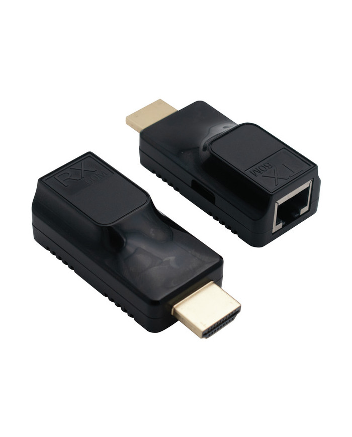 MINI EXTENDER HDMI SU CAVO CAT5E/CAT6 ALIM.USB