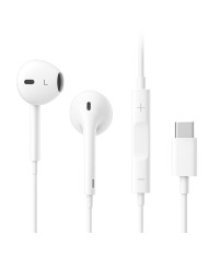 CUFFIE AURICOLARI 3,5MM CON FILO TYPE-C 1,2MT