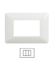 PLACCA 3P BIANCA MATIX COMPATIBILE EC