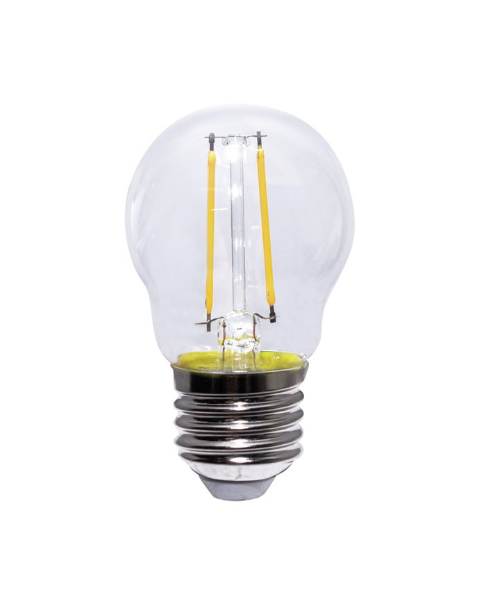 LAMPADA A LED MINISFERA TRASPARENTE E27 7W 4000K