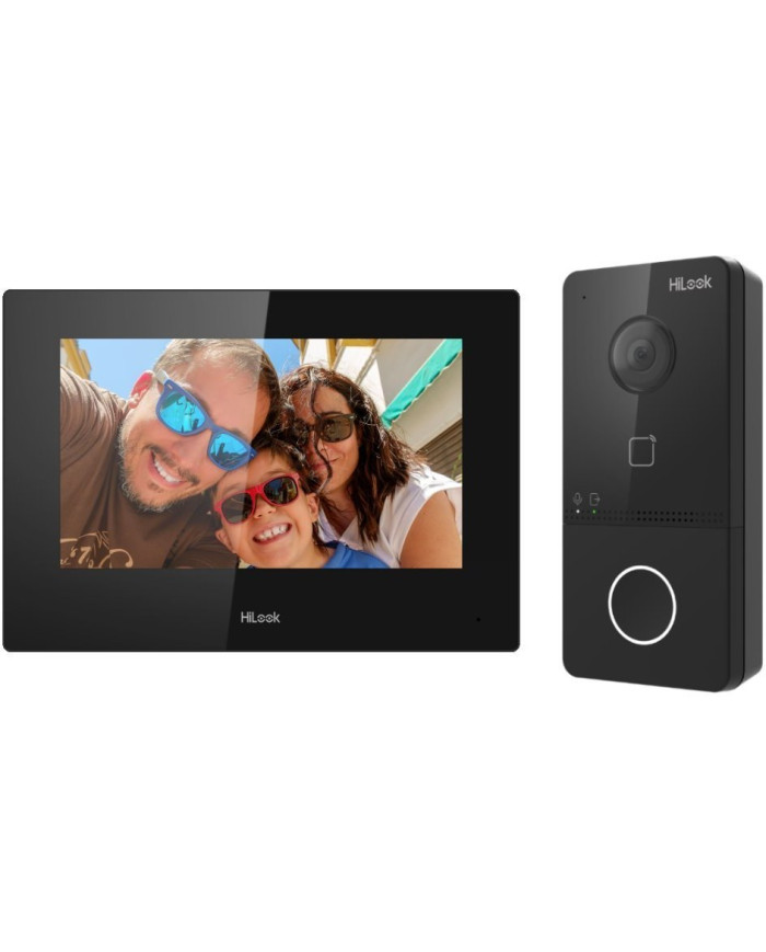 KIT VIDEOCITOFONO IP POE IR HILOOK