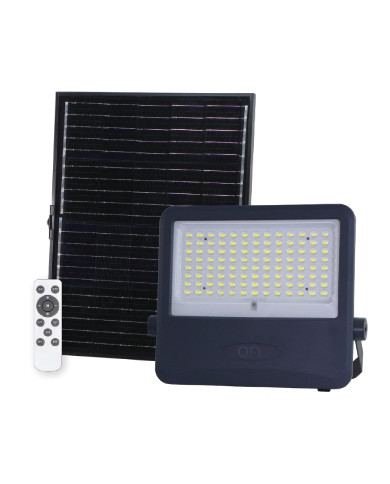FARO A LED CON PANNELLO SOLARE 2500LM 4000K 250W