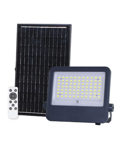 FARO A LED CON PANNELLO SOLARE 1500LM 4000K 150W