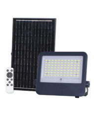FARO A LED CON PANNELLO SOLARE 1500LM 4000K 150W