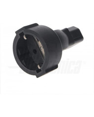 ADATTATORE PRESA SCHUKO MASCHIO A SPINA IEC320 C14 10A 250V