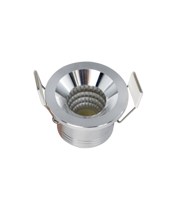 FARETTO DA INCASSO 3W 3CCT 300LM SILVER