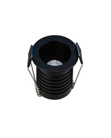 FARETTO DA INCASSO 5W 3CCT 500LM NERO