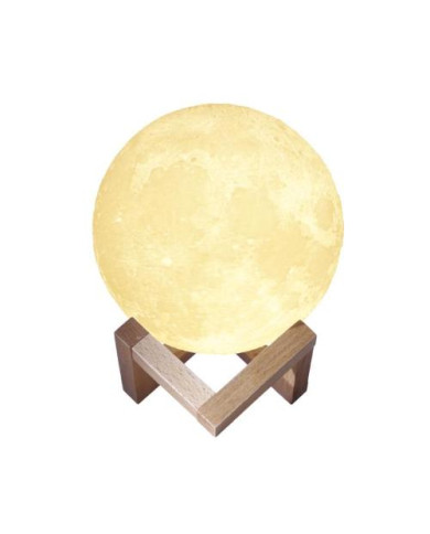 ALTOPARLANTE BLUETOOTH CON DESIGN LUNARE 3D E LUCE