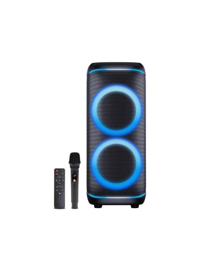CASSA BLUETOOTH 200W FUNZIONE LUCE E 2 WOOFER 10