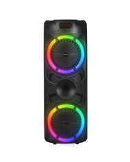 CASSA BLUETOOTH 40W FUNZIONE LUCE E 2 WOOFER 8" USB/SD/AUX MICROFONO