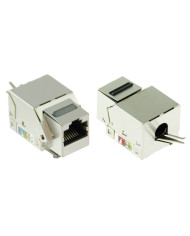 PRESA MODULARE PLUG RJ45 8P/8C CAT6 PANNELLO