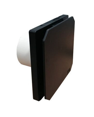 ASPIRATORE ASSIALE D.100 MM NERO