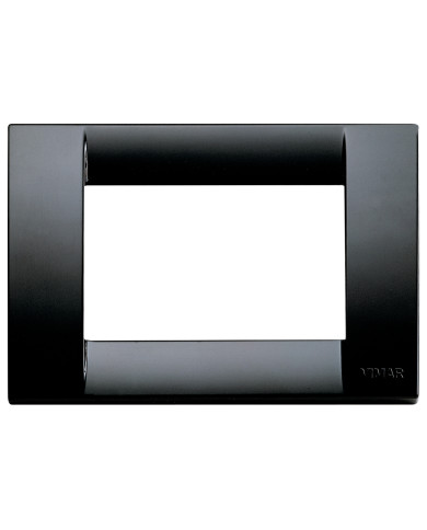 PLACCA IDEA TECNOPOLIMERO 4P NERA