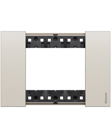 PLACCA 3 MODULI CHAMPAGNE LIVING NOW