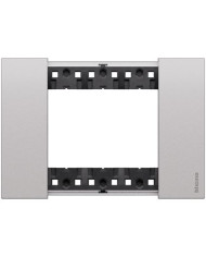 PLACCA 3 MODULI STEEL LIVING NOW