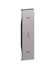 COVER X PULSANTE INTERBL.PER TAPPARELLE LIVING NOW STEEL