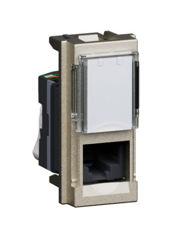 CONNETTORE RJ45 CAT5E TIPO TOOLLESS 1 MODULO