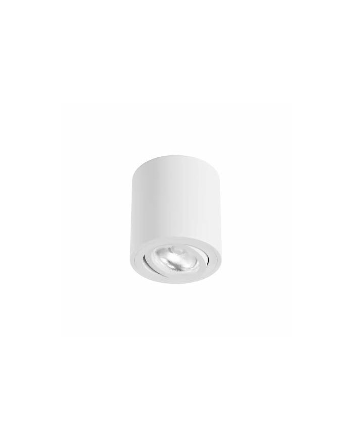 APPLIQUE DA SOFFITTO ROTONDO BIANCO GU10