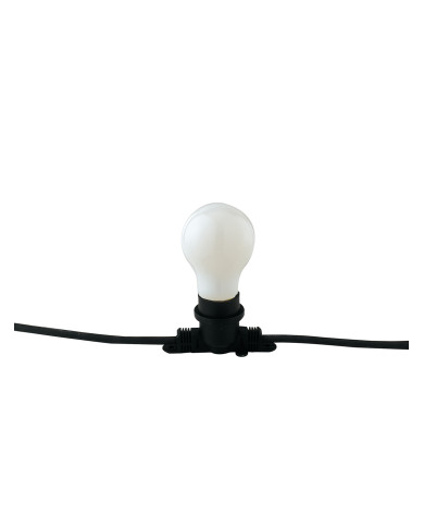 CATENA PORTALAMPADE IP44 E27 NERO