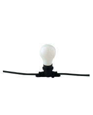 CATENA PORTALAMPADE IP44 E27 NERO