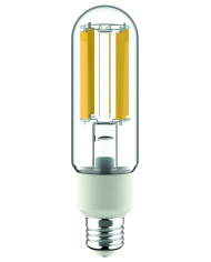 LAMPADA LED T46 FILAMENTO TRASPARENTE E27 18W 1800K LUCE CALDA