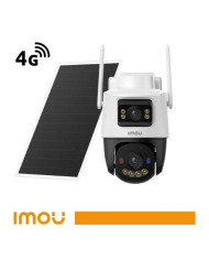 TELECAMERA DA ESTERNO AOV PT A BATTERIA 5MP+5MP IP66 KIT WI-FI + 4G