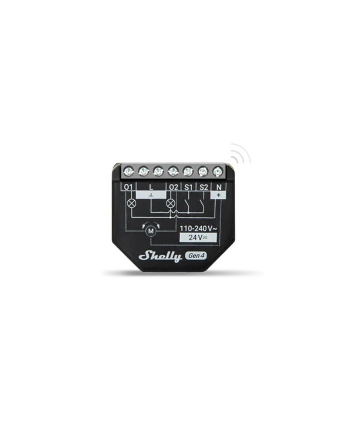 SMART RELE PER TAPPARELLE 16A AC/DC WIFI/BT + PM