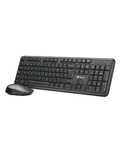 KIT TASTIERA WIRELESS CON MOUSE PER PC NGS
