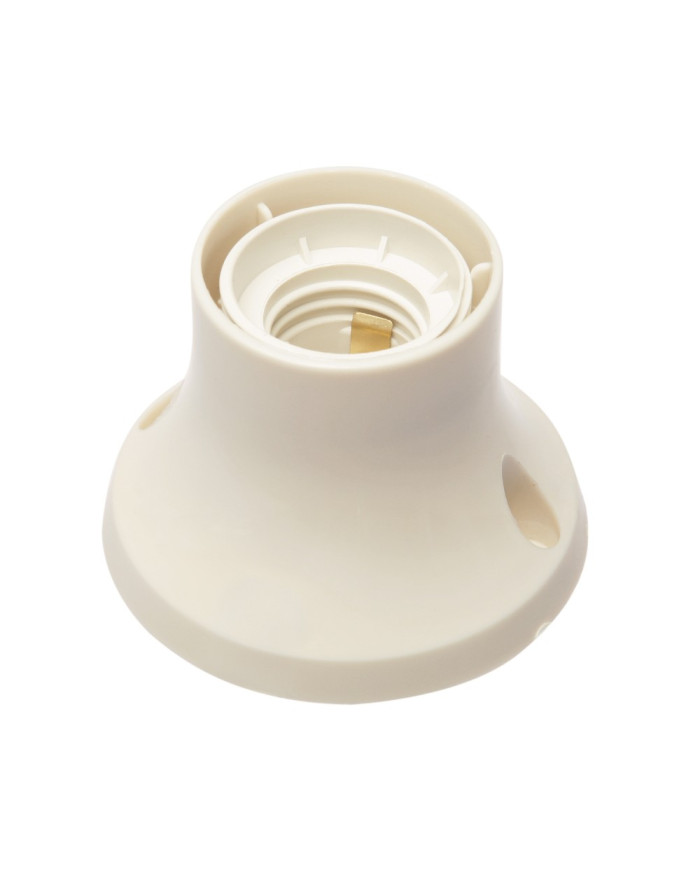 PORTALAMPADA PER LAMPADA E27 DA PARETE BIANCO
