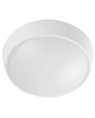 PLAFONIERA A LED ROTONDA 20W IP65 120° TRICOLOR 3000K/4000K/6500K 220VAC LM2050 D.220MM H.80MM