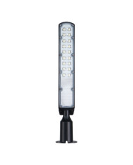 FARO STRADALE A LED 50W IP65 3000K LUCE CALDA NERO