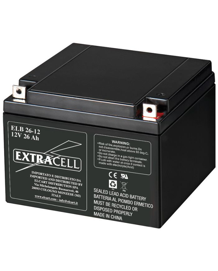 BATTERIA PIOMBO 12V 26AH