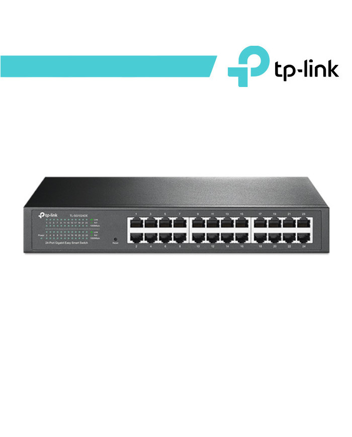 SWITCH DI RETE 24 PORTE GIGABIT 10/100/1000 MBPS