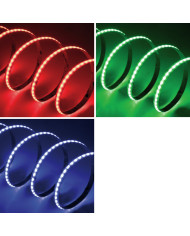 STRISCIA LED COB RGB 24V 18W/M IP65H PREZZO PER 5MT.
