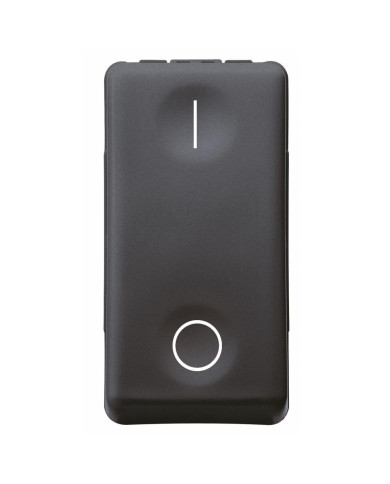 INTERRUTTORE BIPOLARE 250V AC 16AX NERO GEWISS