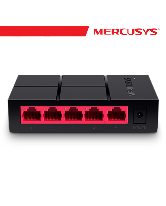 SWITCH DI RETE 5 PORTE 10/100/1000MBPS MERCUSYS