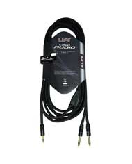 CAVO AUDIO SPINA JACK 3,5MM ST. 2 SPINE JACK 6.3MM