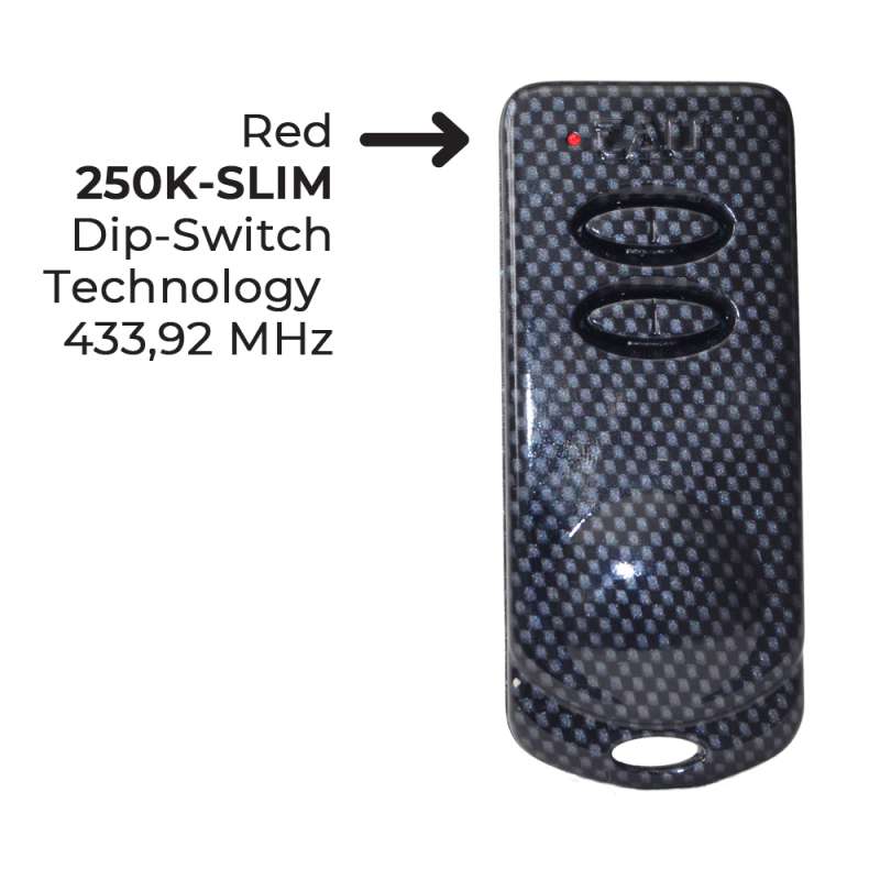 TELECOMANDO APRICANCELLO TAU 2CH FREQ. 433MHZ ROLL